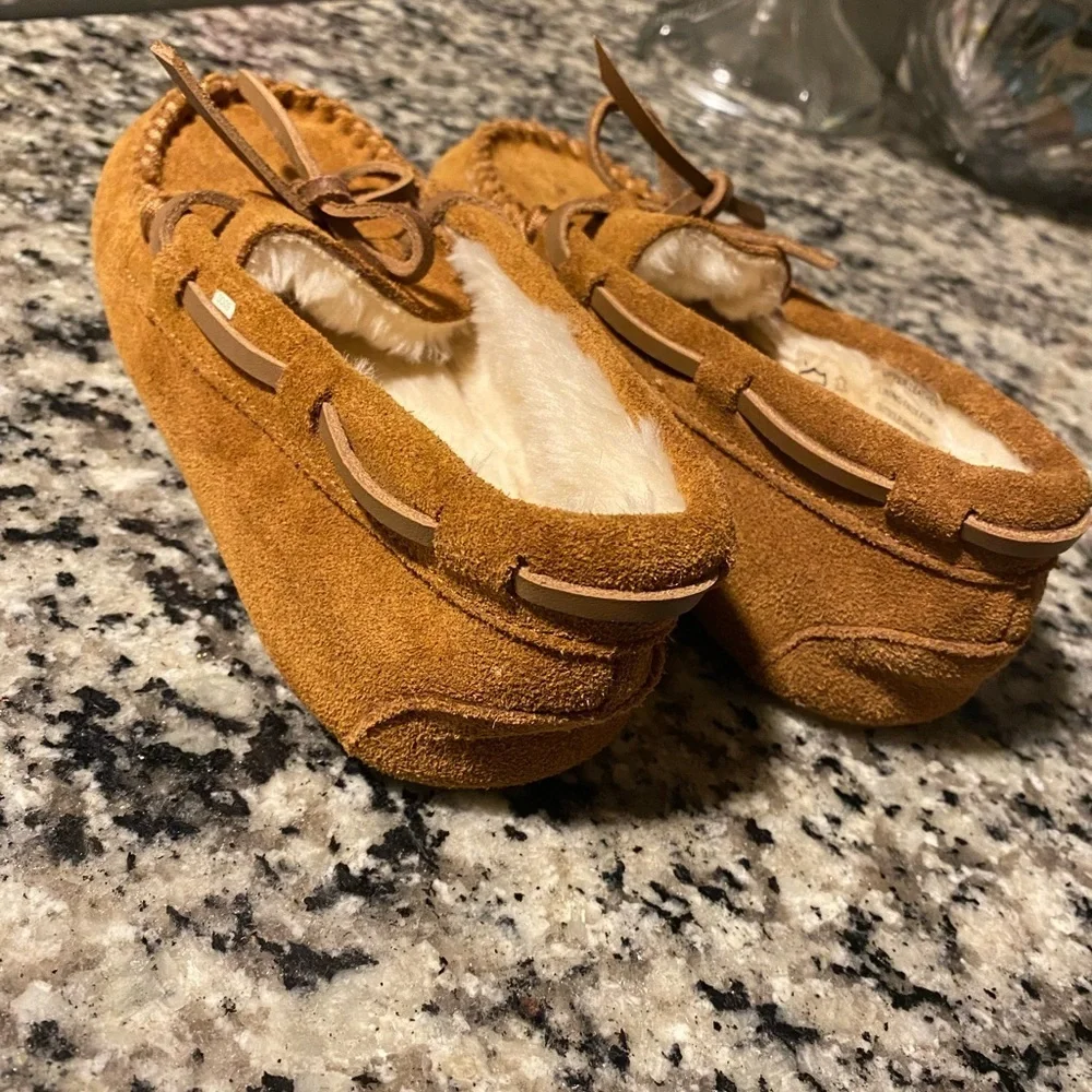 J.crew kids moccasins. Very good condition. Never worn.